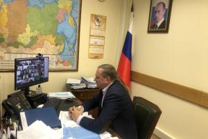 Рабочее совещание с руководством региональных Советов муниципальных образований