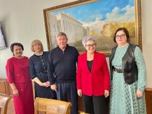 Профессор Е.С. Шугрина выступила оппонентом по кандидатской диссертации